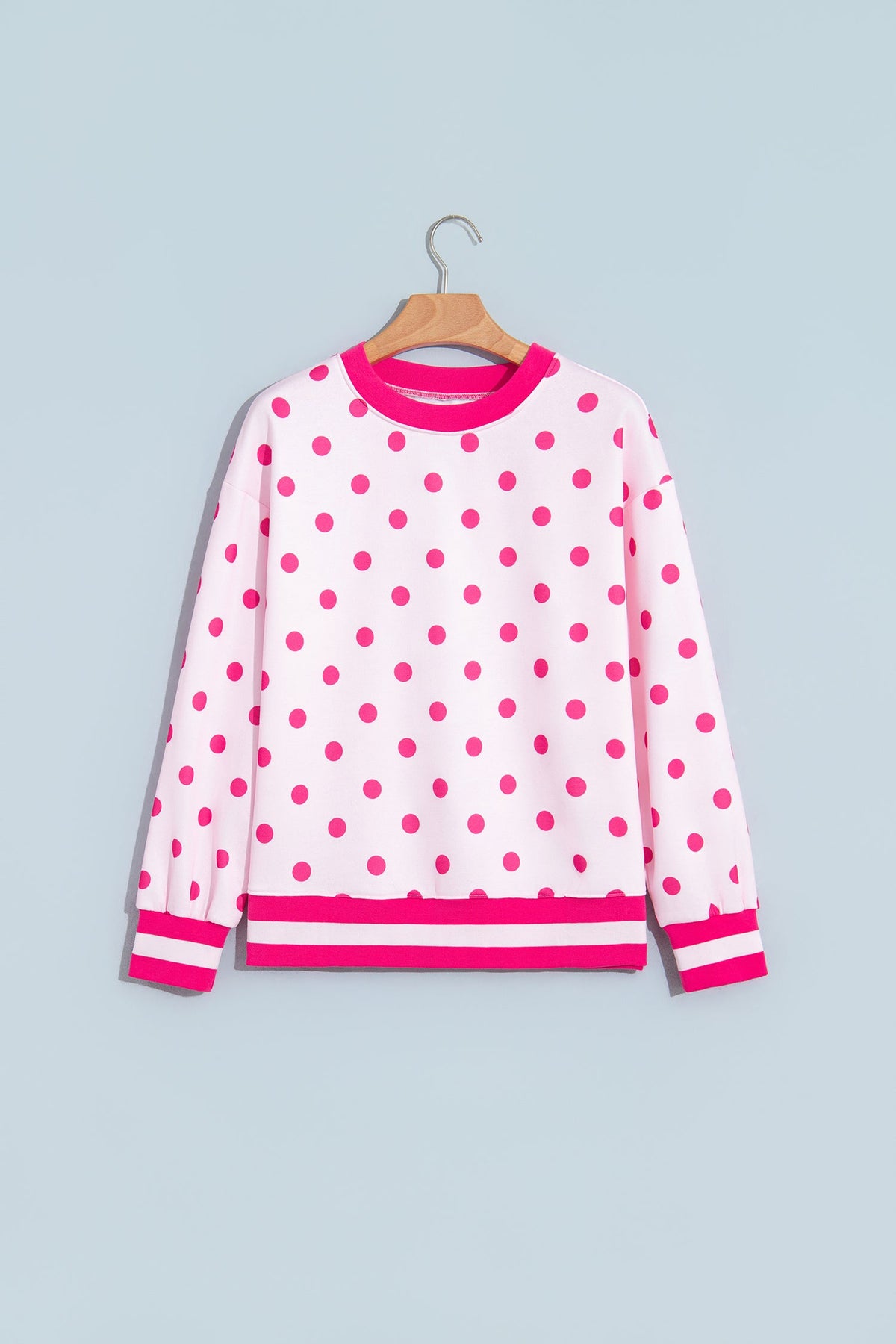 The Olivia Rose Polka Dot Sweatshirt