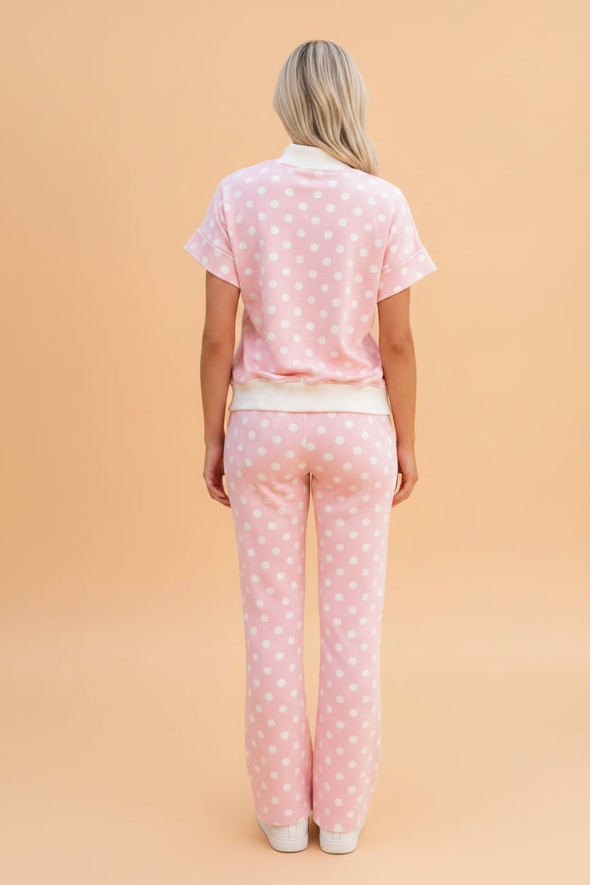 The Harper Polka Dot Lounge Set