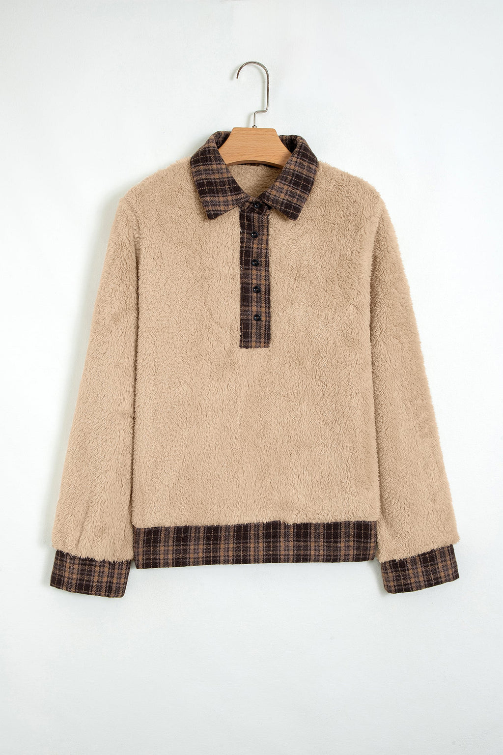 The Briar Plaid Fleece Pullover