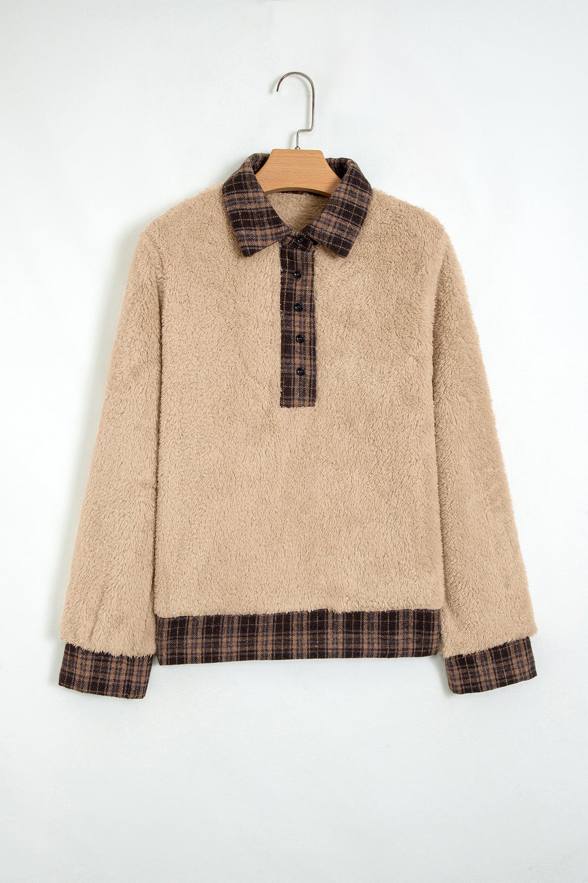 The Briar Plaid Fleece Pullover
