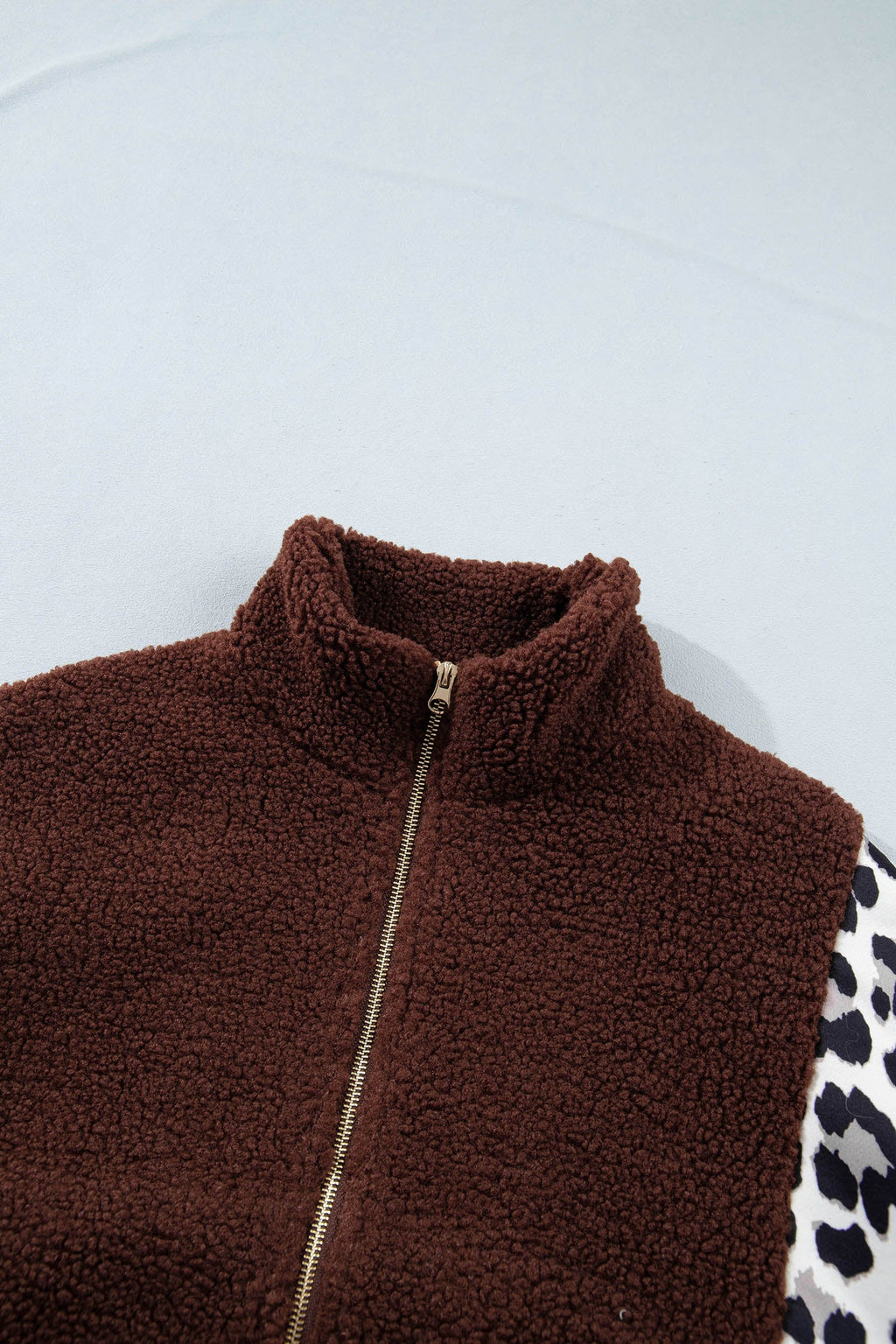 The Quincy Leopard Fleece Jacket
