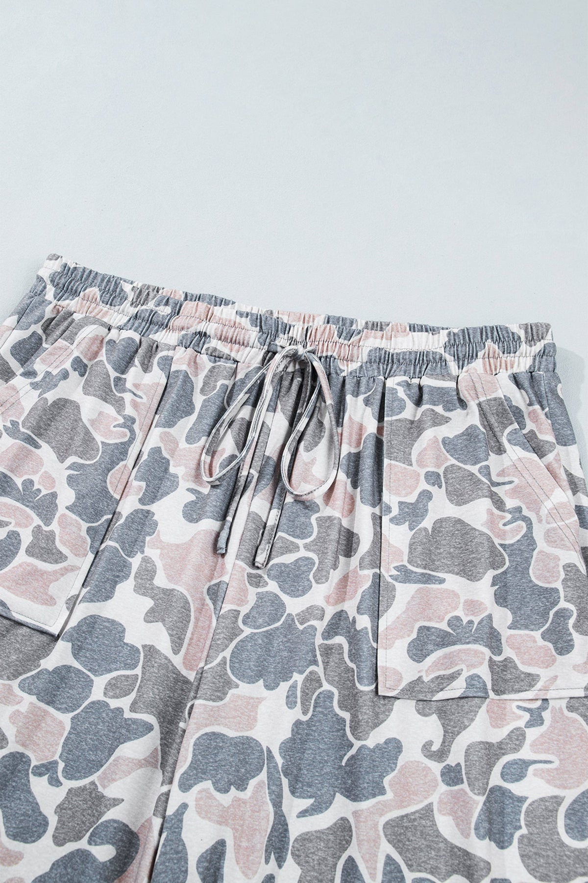 The Josie Camo Drawstring Pants