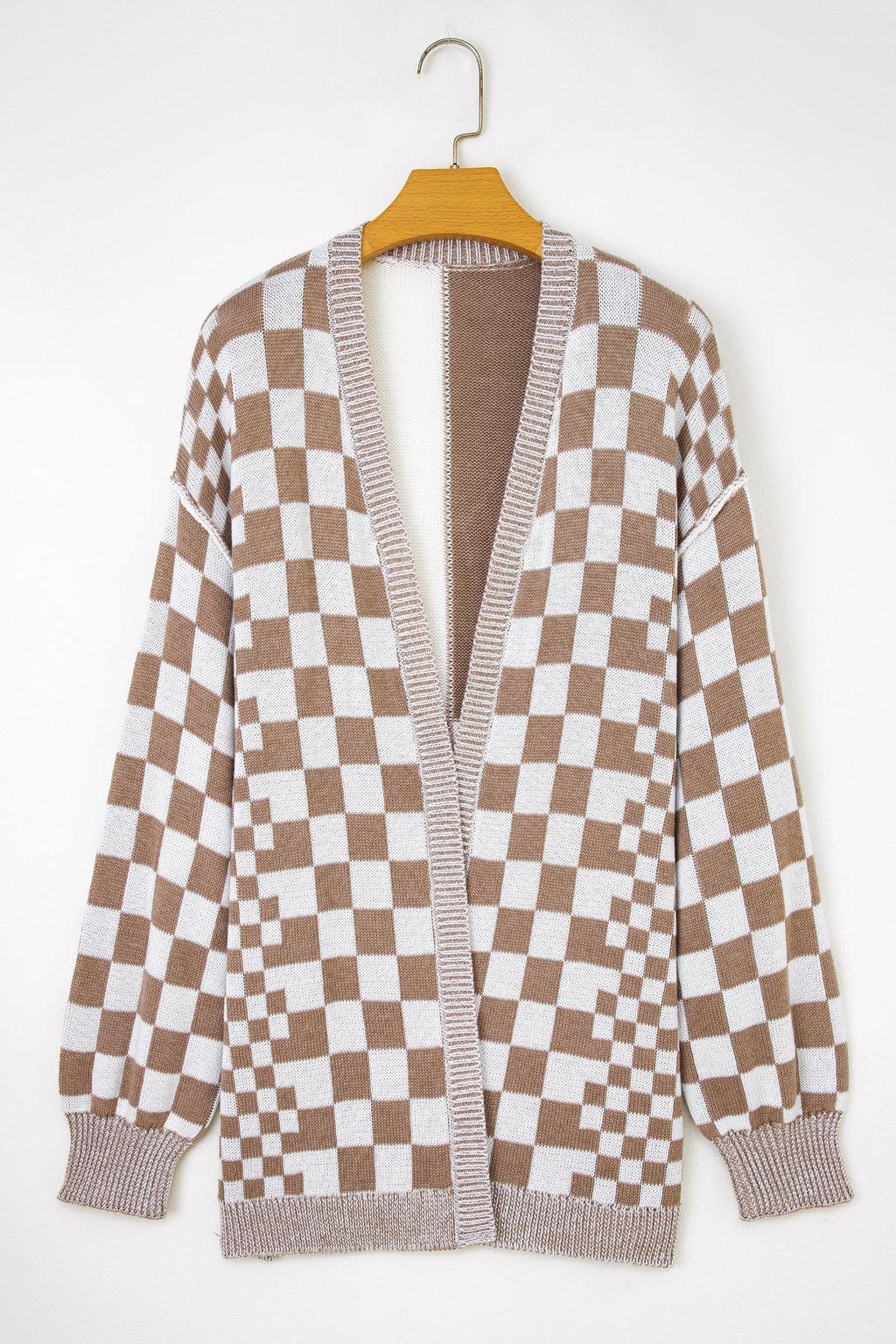 The Mavis Checkered Cardigan