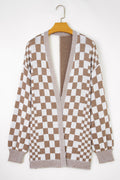 The Mavis Checkered Cardigan