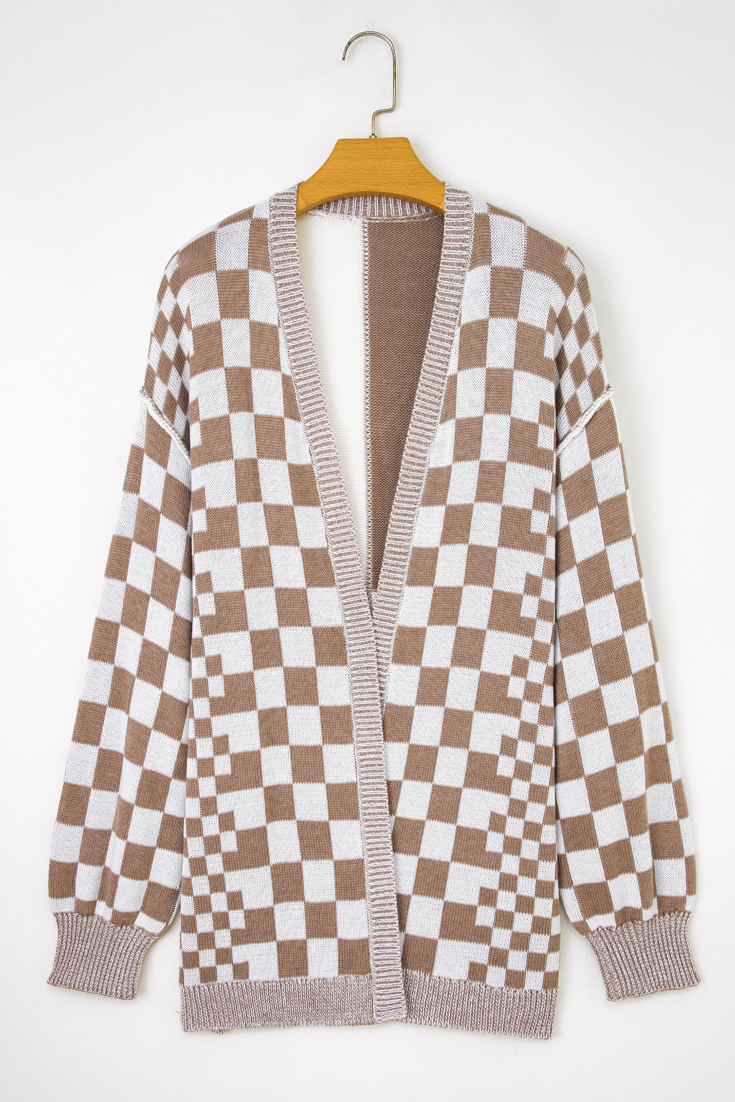 The Mavis Checkered Cardigan