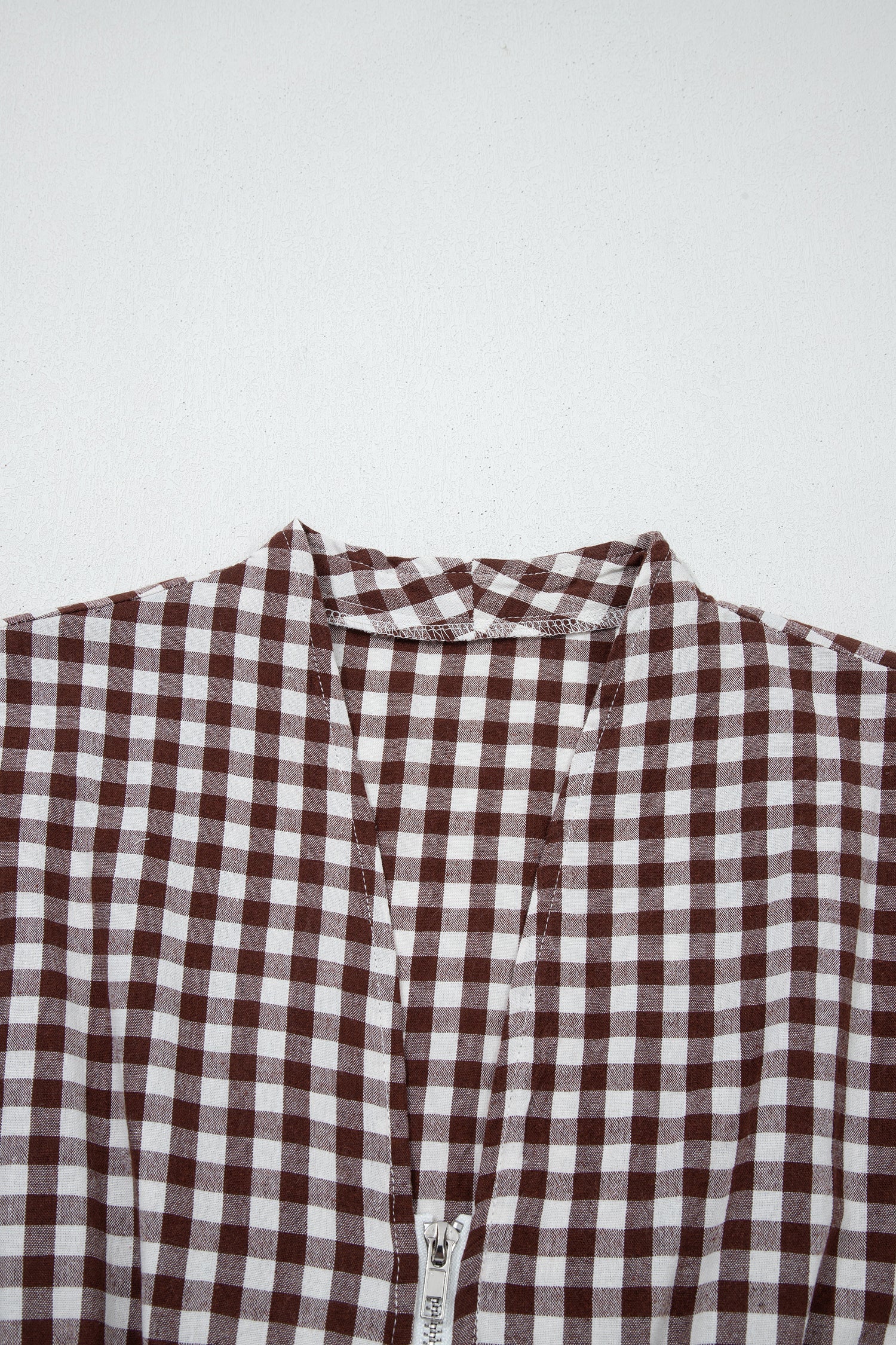The Lily Jane Gingham Plaid Zip Dress