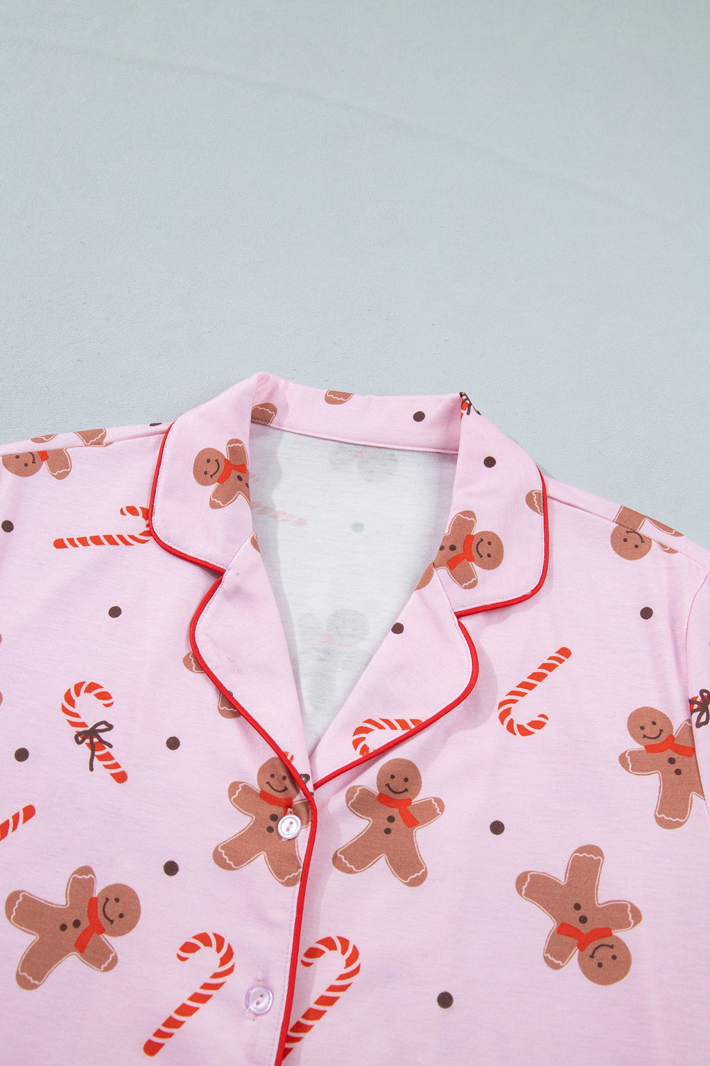 The Gingerbread Kisses Pajama Set