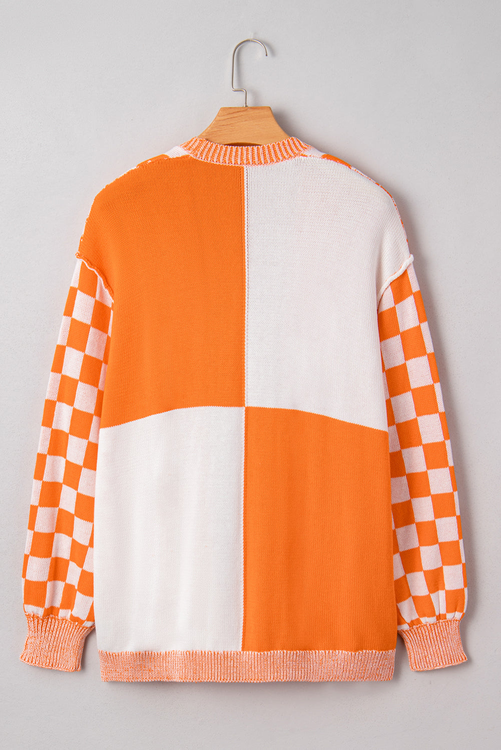 The Mavis Checkered Cardigan