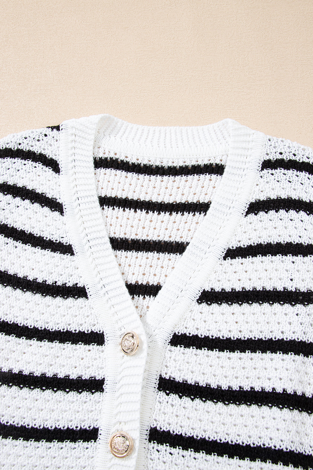 The Eliza Stripe Sweater Knit Top