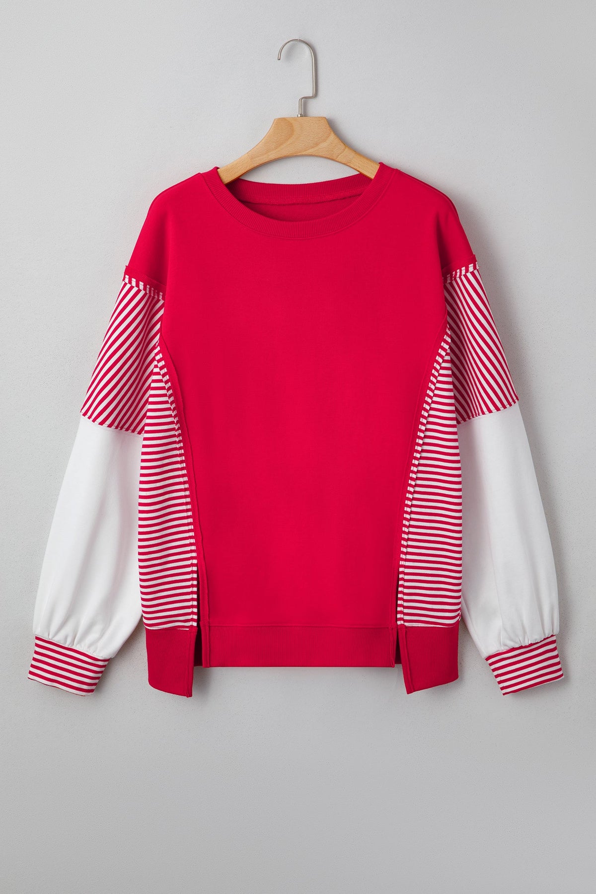 The Hattie Mixed Print Sweatshirt