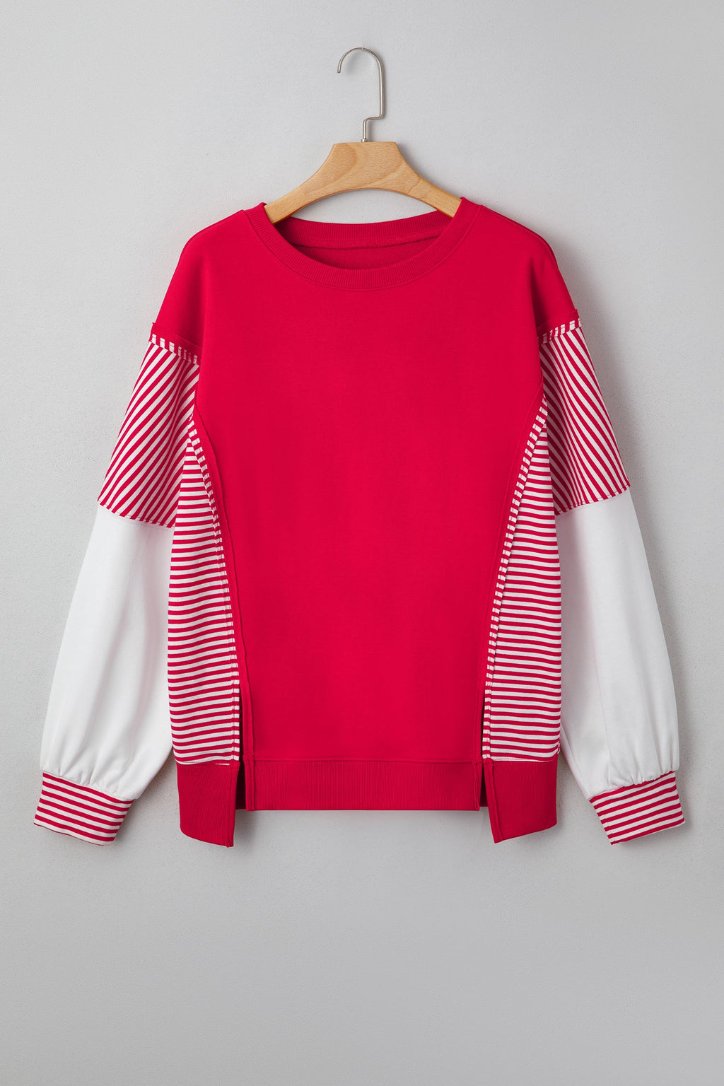 The Hattie Mixed Print Sweatshirt