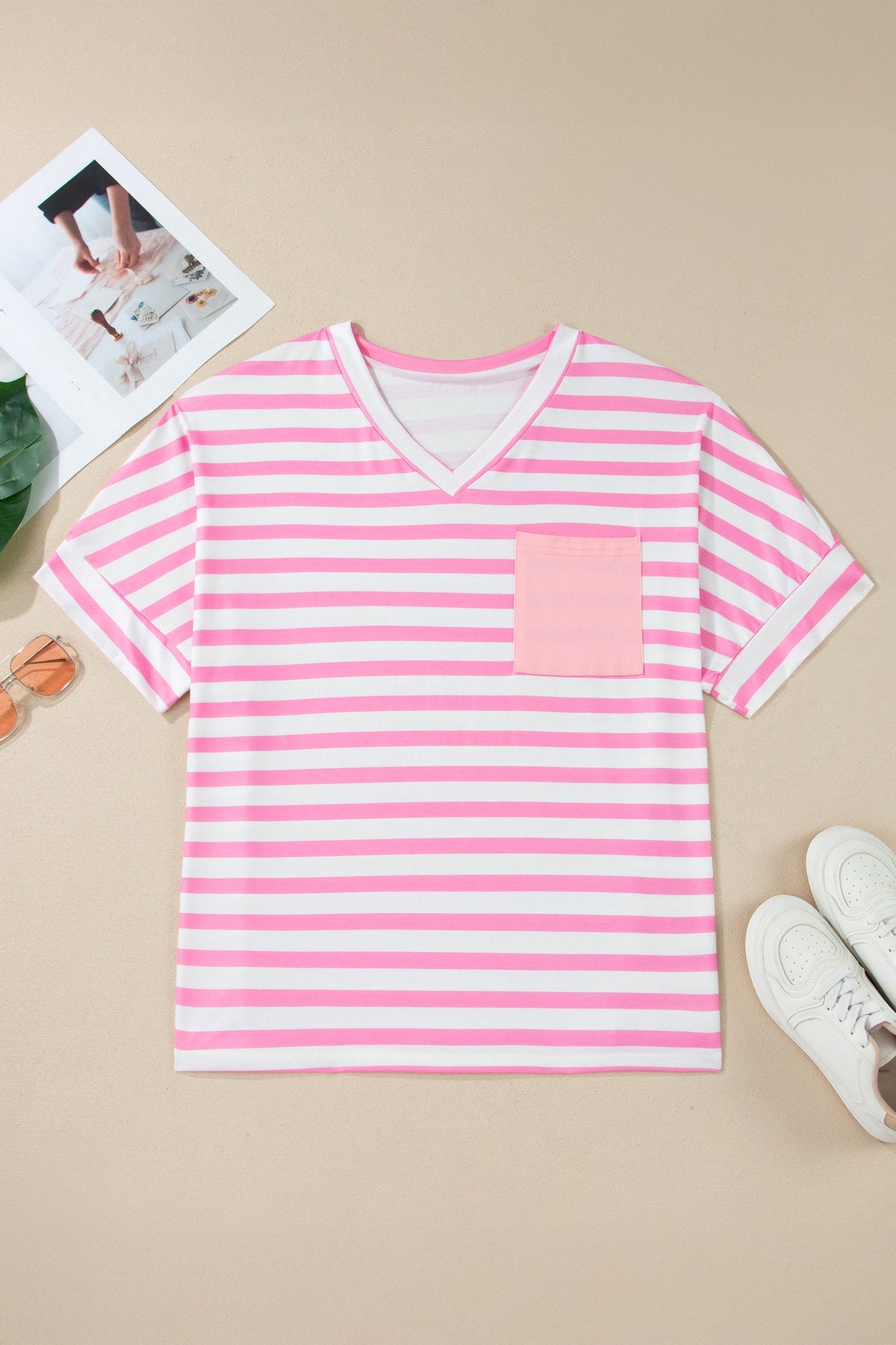 The Avery Colorblock Tee