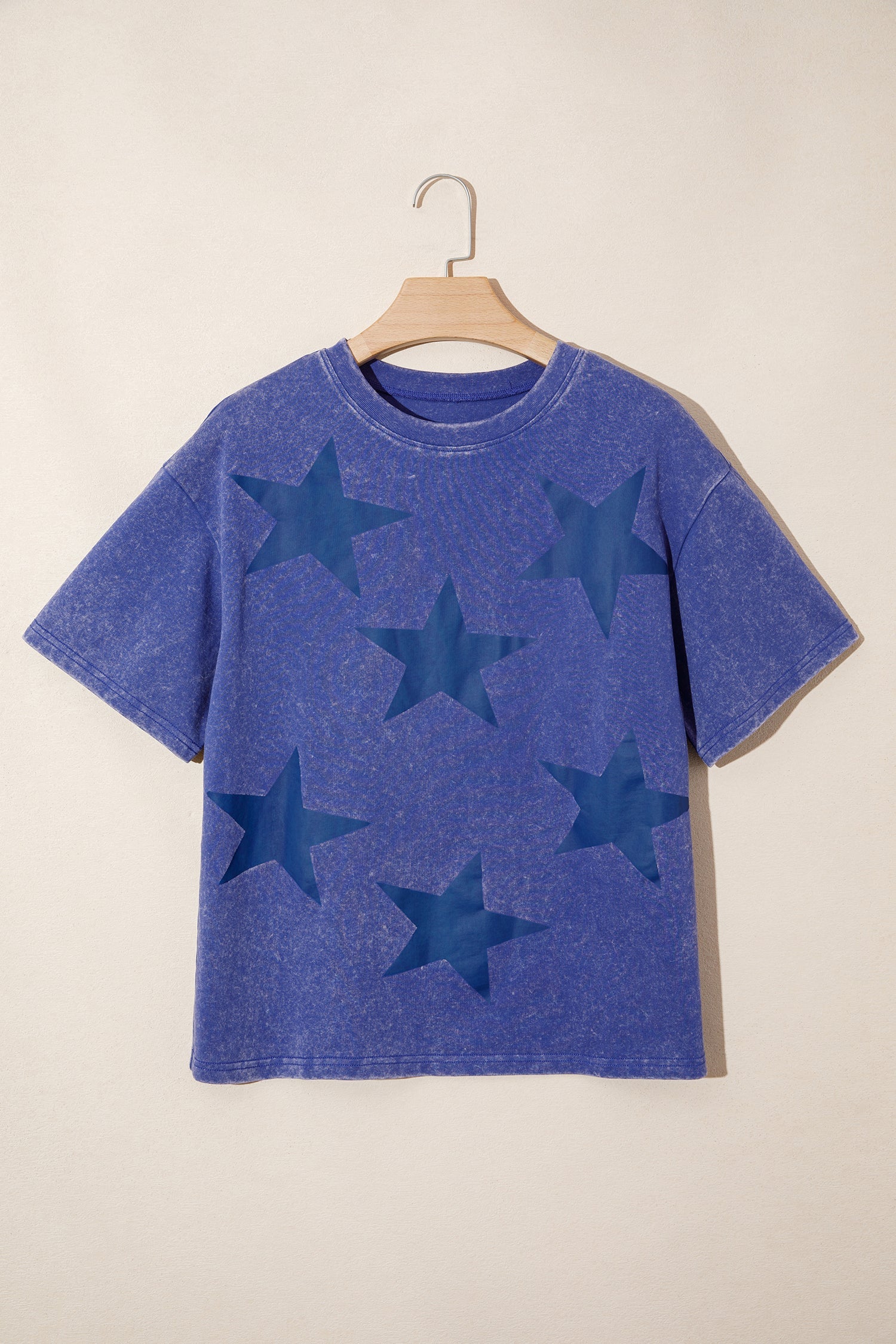 The Bella Blue Star Mineral Wash T-Shirt