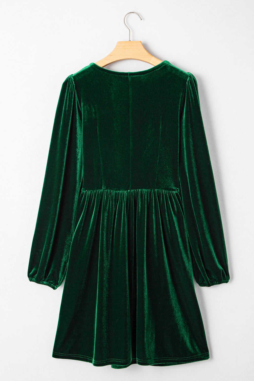 The Betsey Bow Tie Velvet Dress