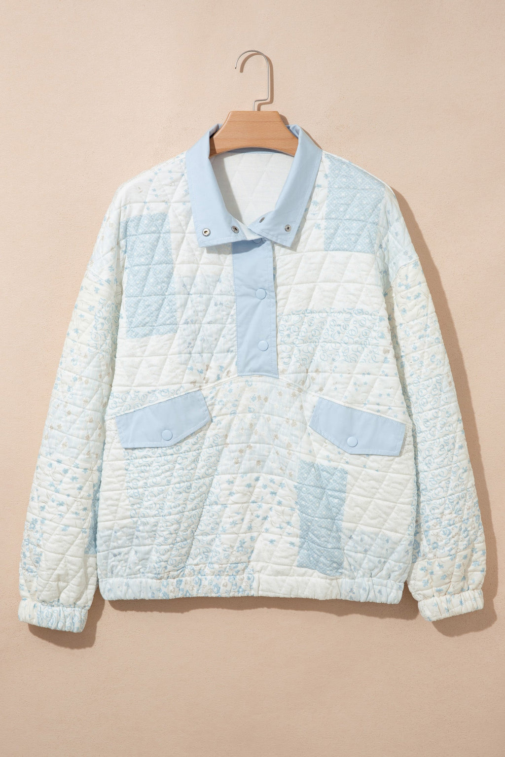 The Emma Rae Floral Quilted Sweatshirt