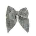 The Ebony Tweed Darling Hair Bow