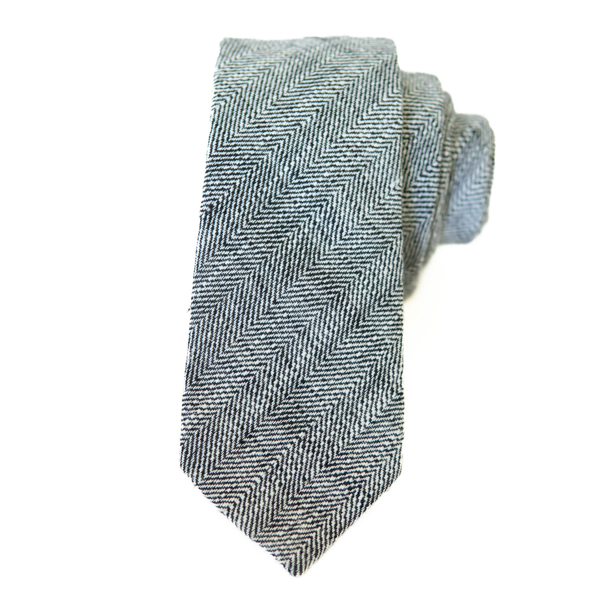 The Ebony Tweed Men's Tie