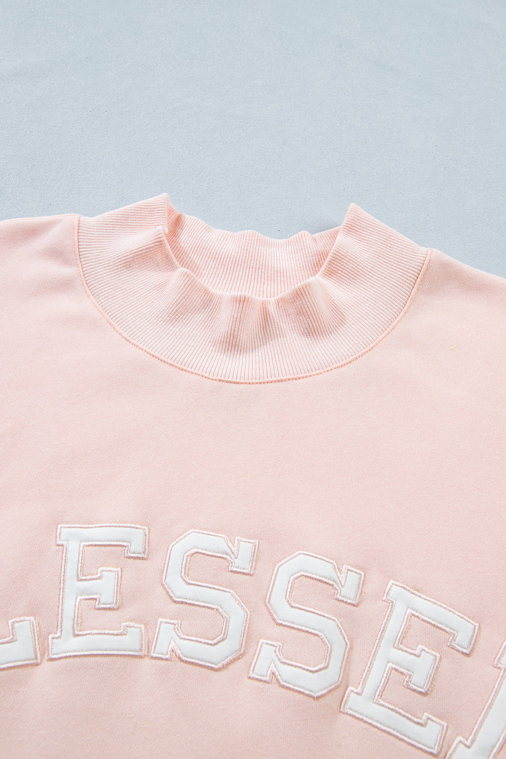 The Haven BLESSED Mock Neck Sweatshirt
