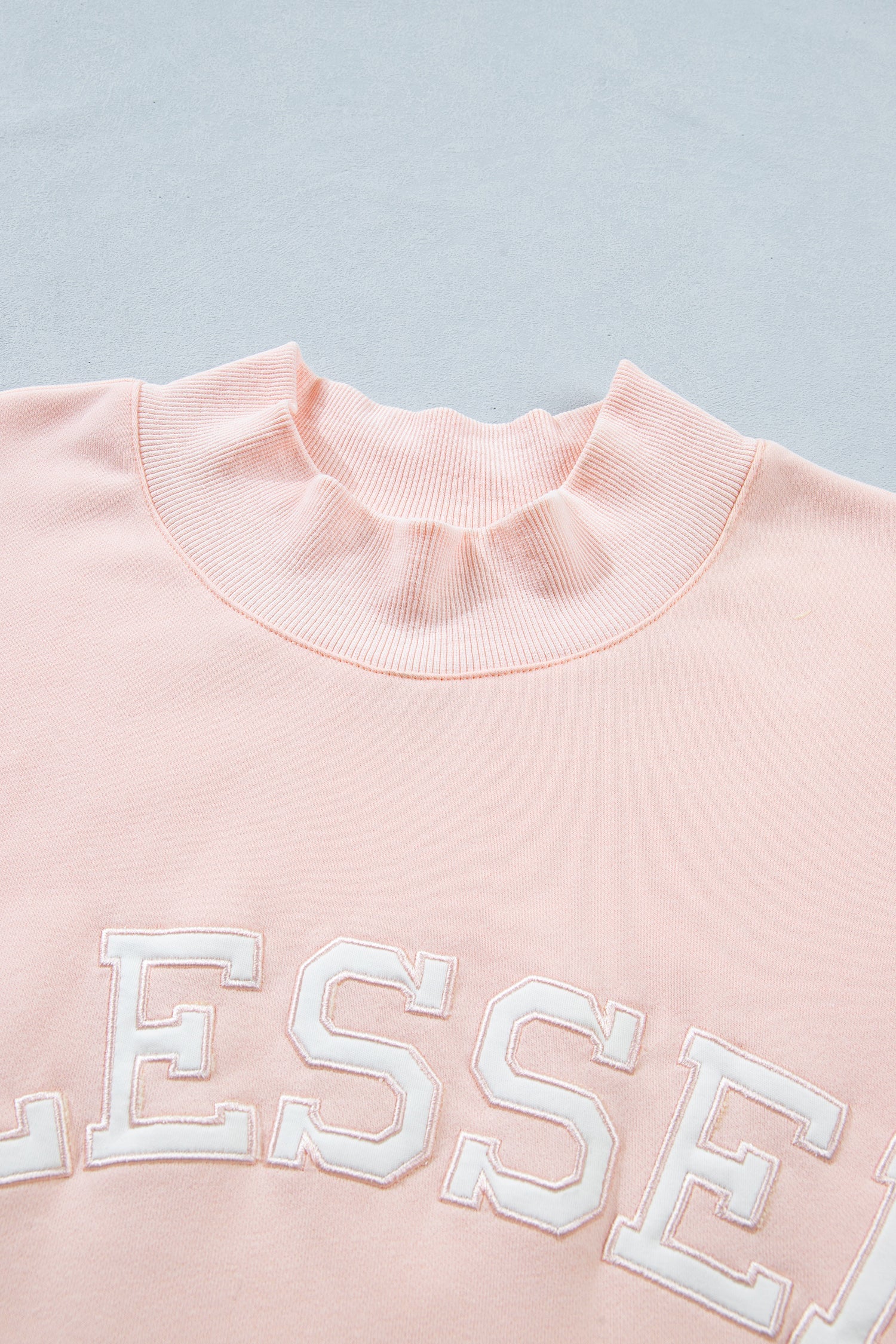 The Haven BLESSED Mock Neck Sweatshirt