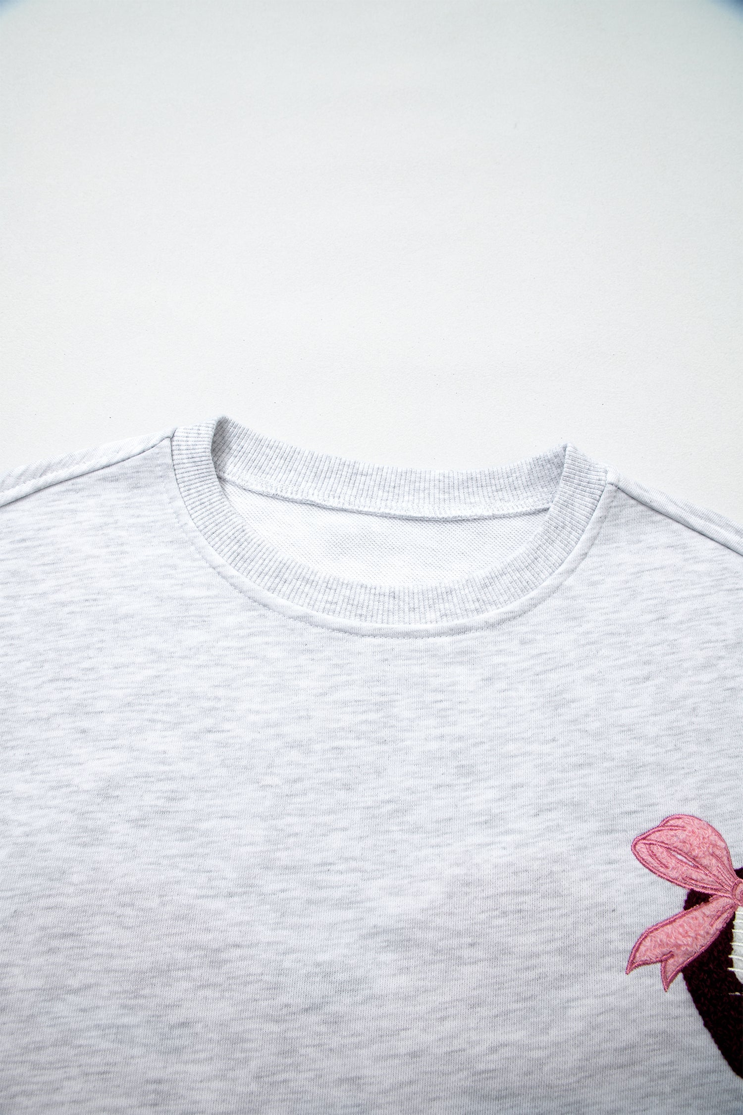 The Piper Rose Football Bow Sweatshirt