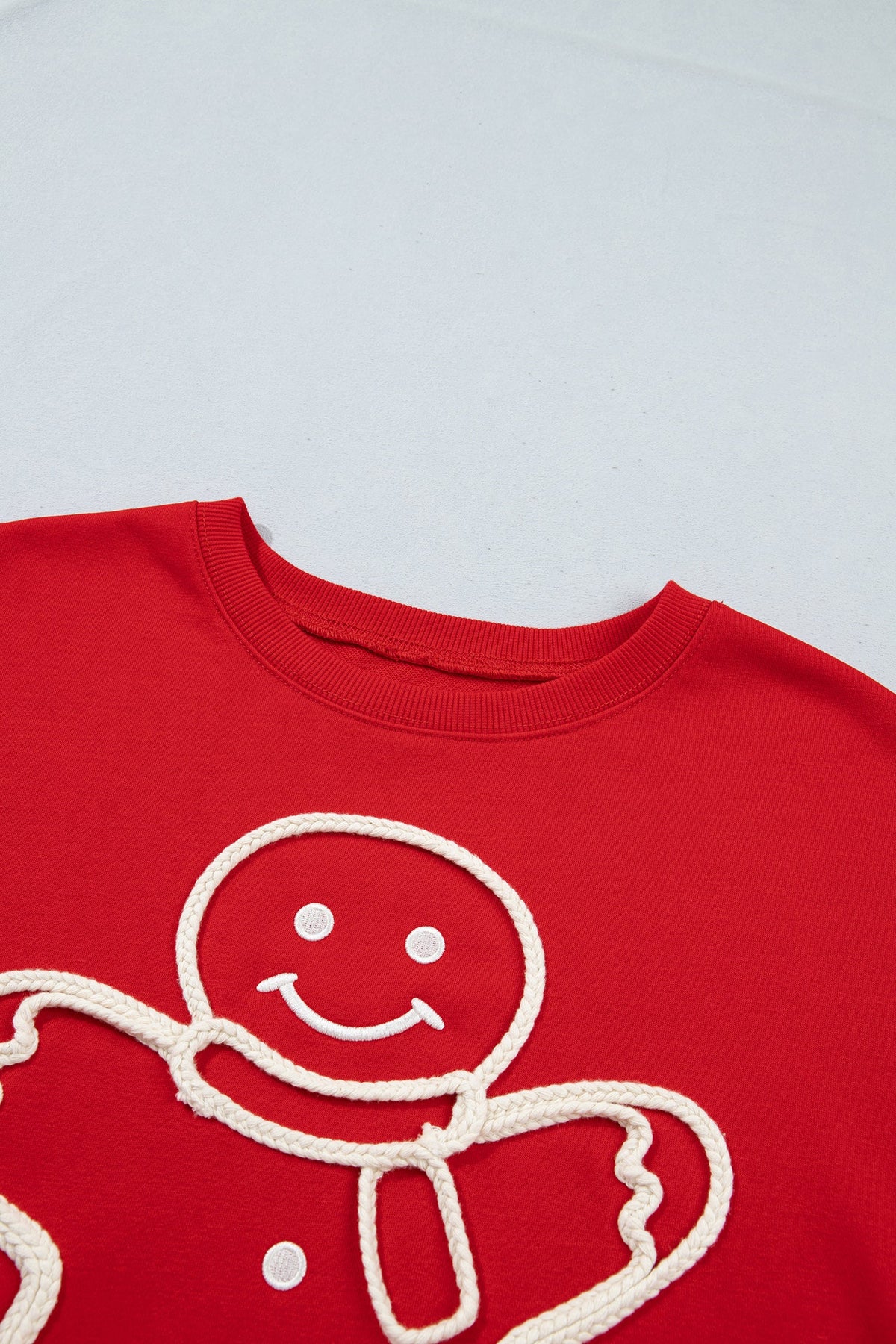 The Gingerbread Joy Embroidered Sweatshirt
