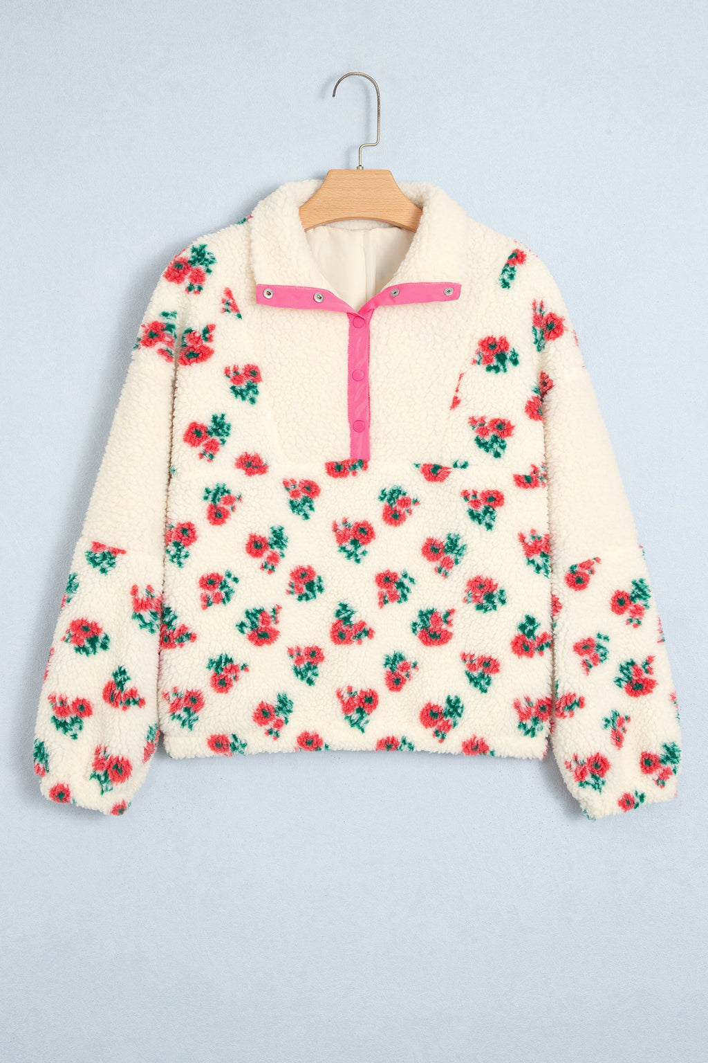 The Rosie Floral Fleece Sweatshirt
