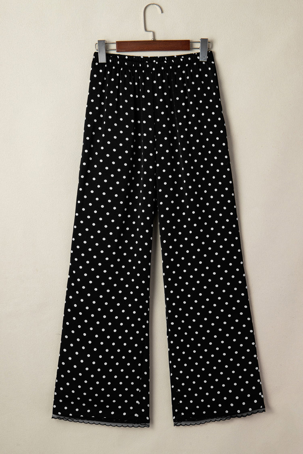 The Camdyn Polka Dot Elastic Waist Pants
