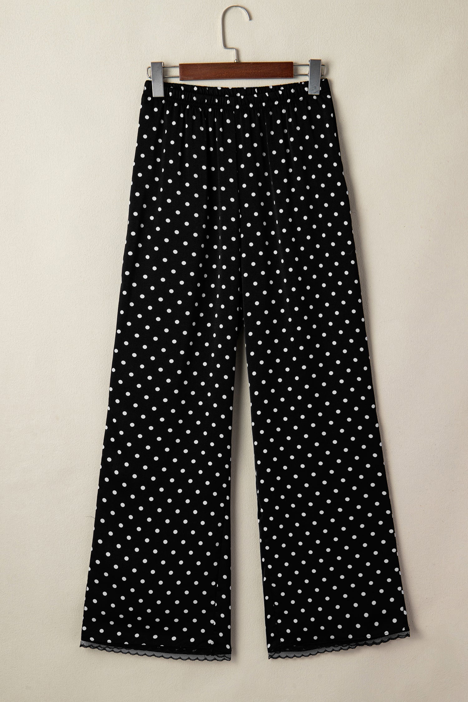 The Camdyn Polka Dot Elastic Waist Pants