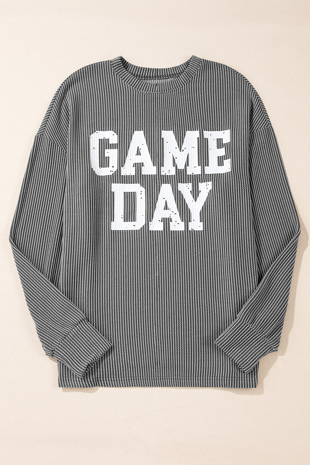 The Brynlee Game Day Textured Crewneck