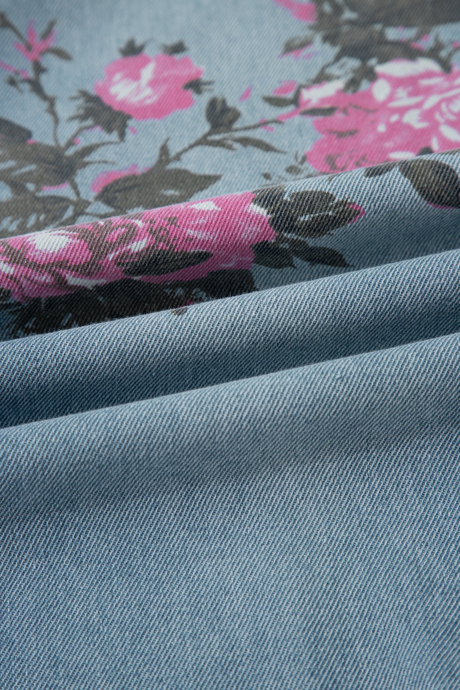 The Kate Rose Floral Denim Jeans