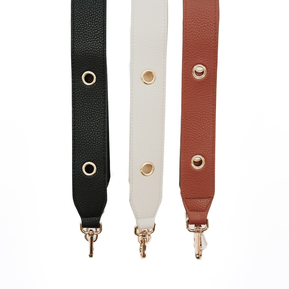 The Evelynn Eyelet Vegan Leather Strap