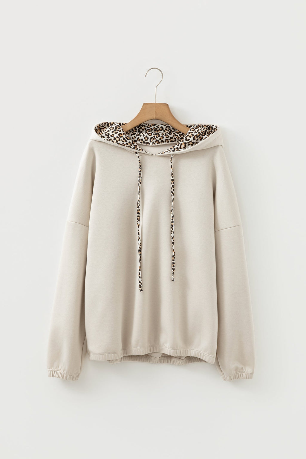 The Hollis Leopard Drawstring Hoodie