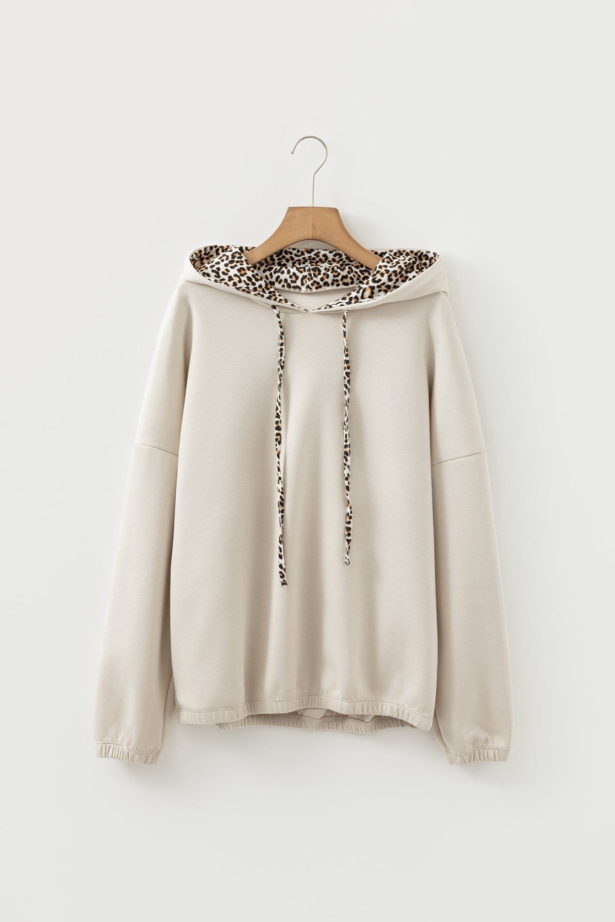 The Hollis Leopard Drawstring Hoodie