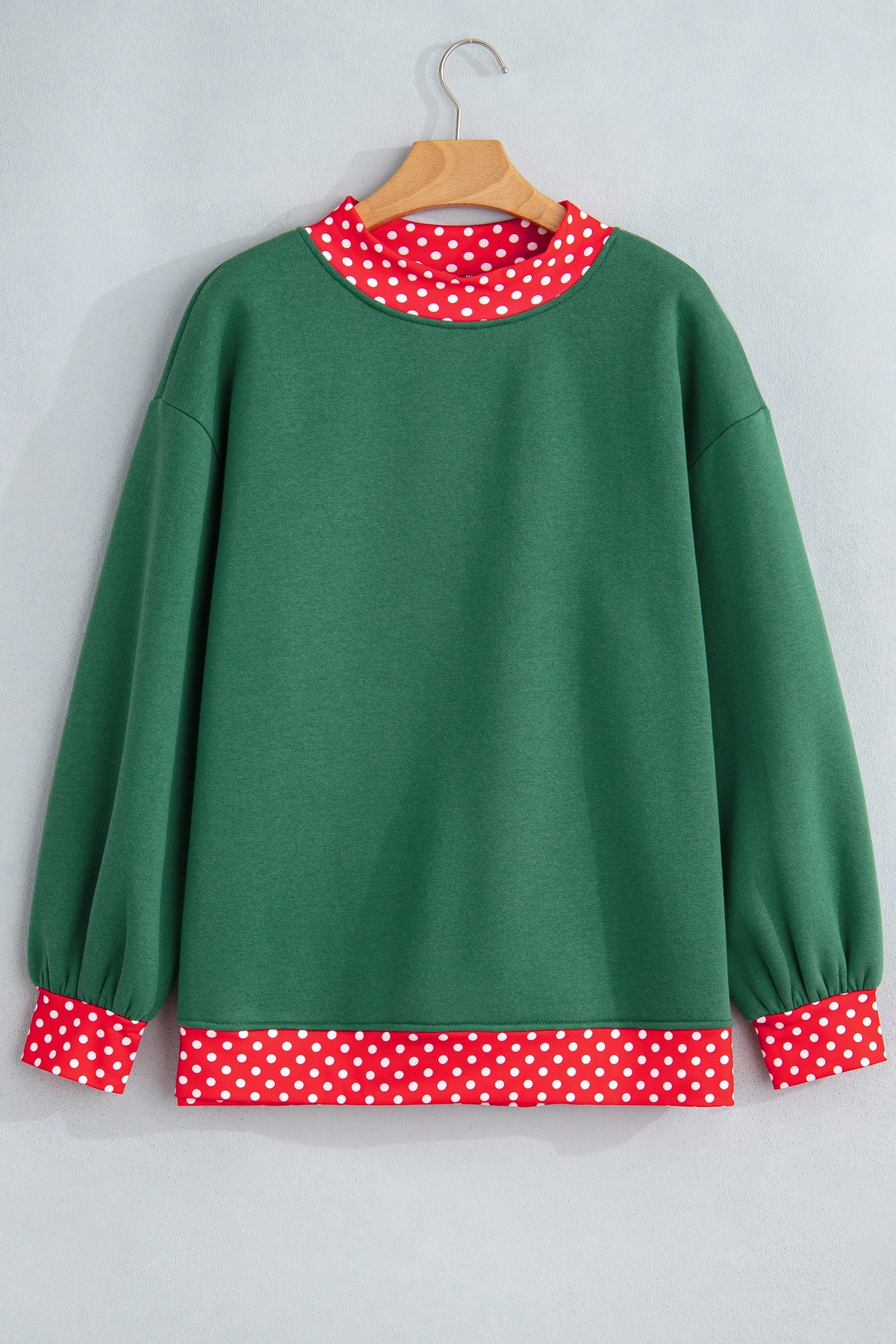 The Brielle Polka Dot Sweatshirt