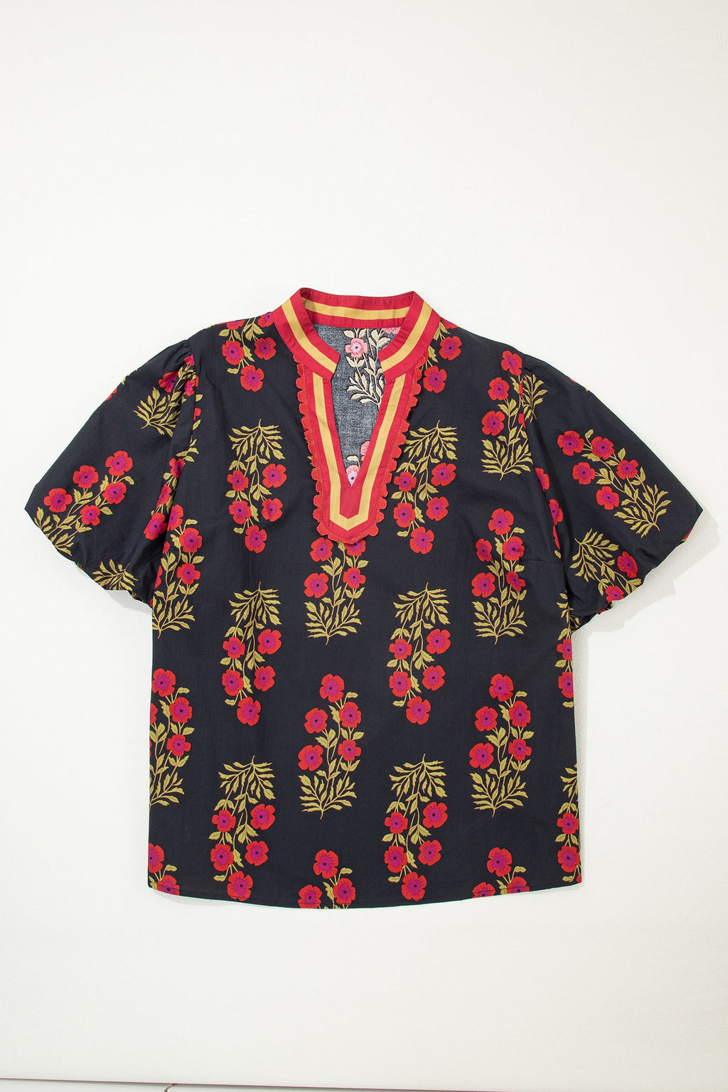 The Saffron Floral Blouse