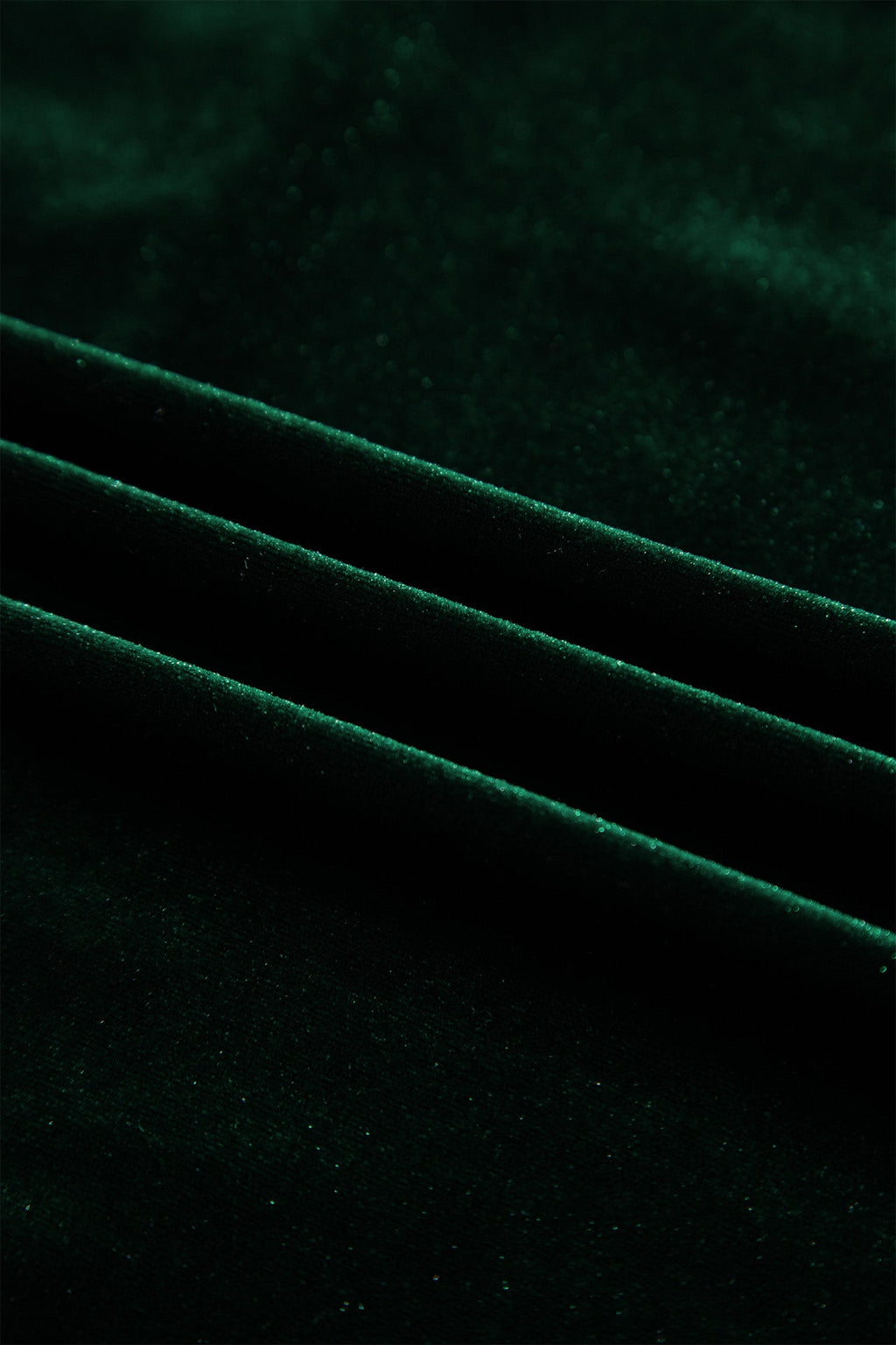 The Frosted Evergreen Velvet Maxi Dress