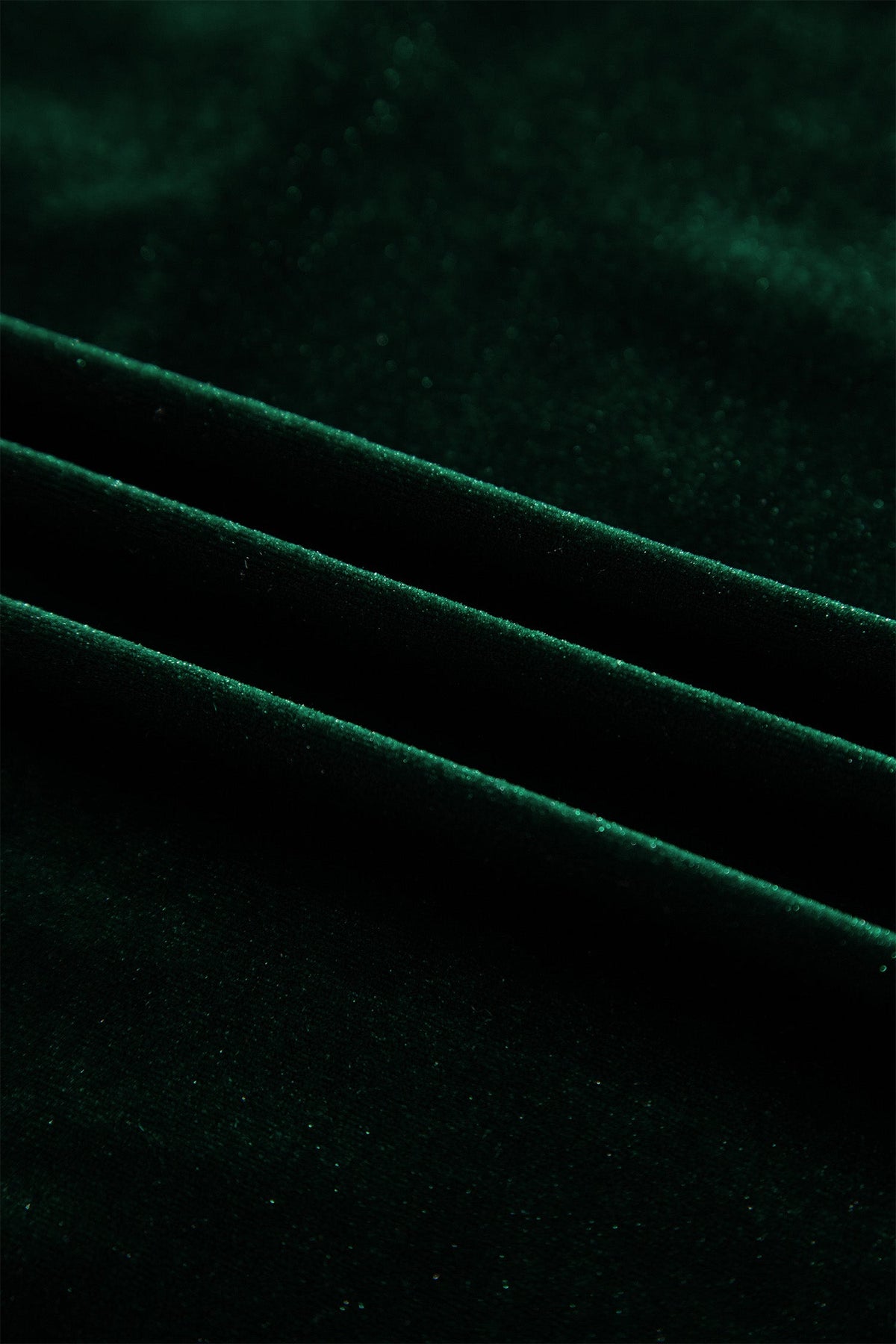 The Frosted Evergreen Velvet Maxi Dress