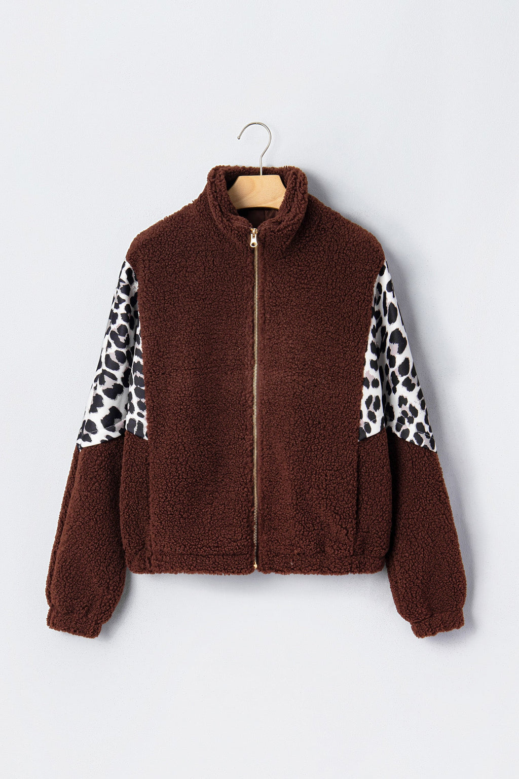 The Quincy Leopard Fleece Jacket