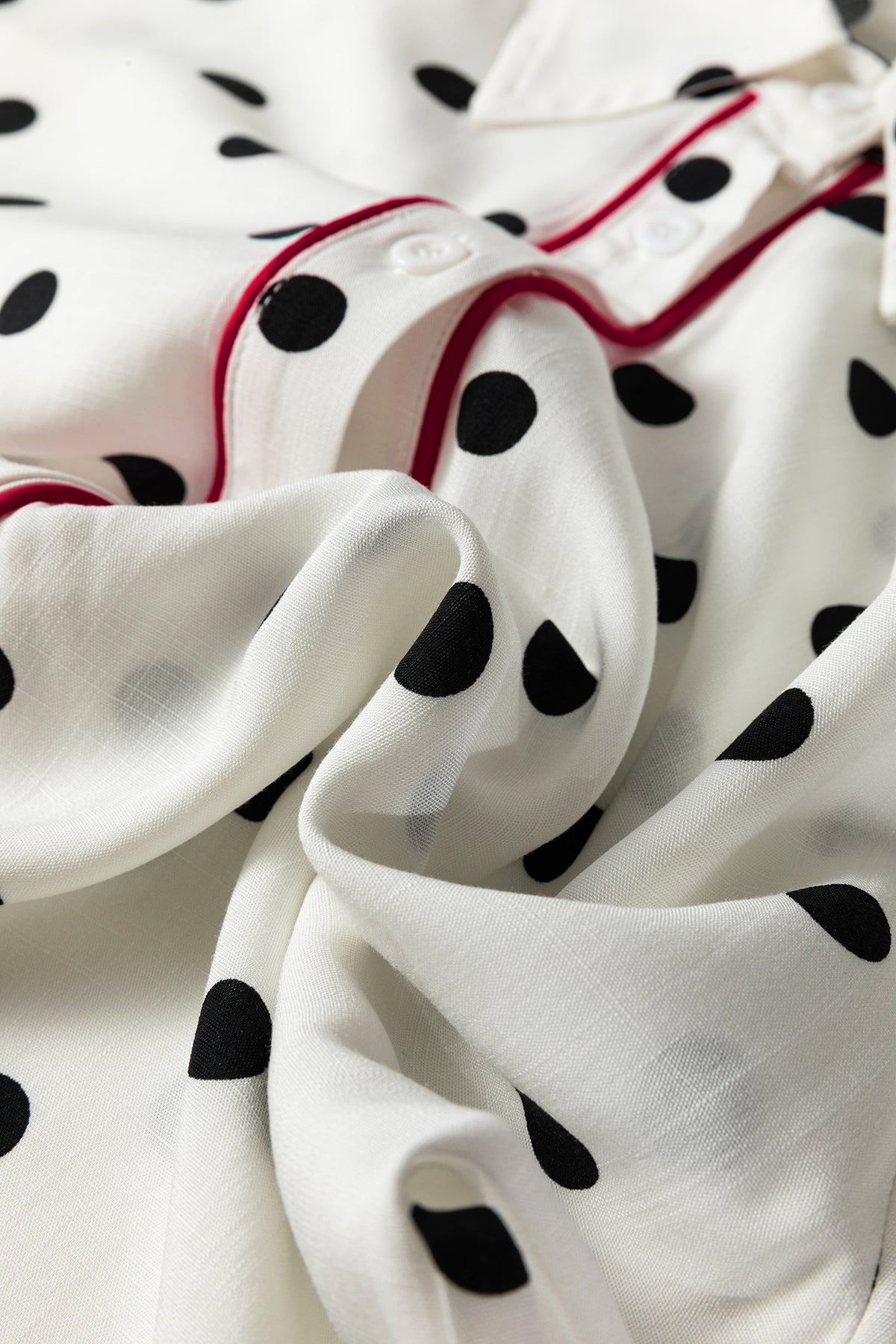The Millie Kate Polka Dot Buttoned Shirt