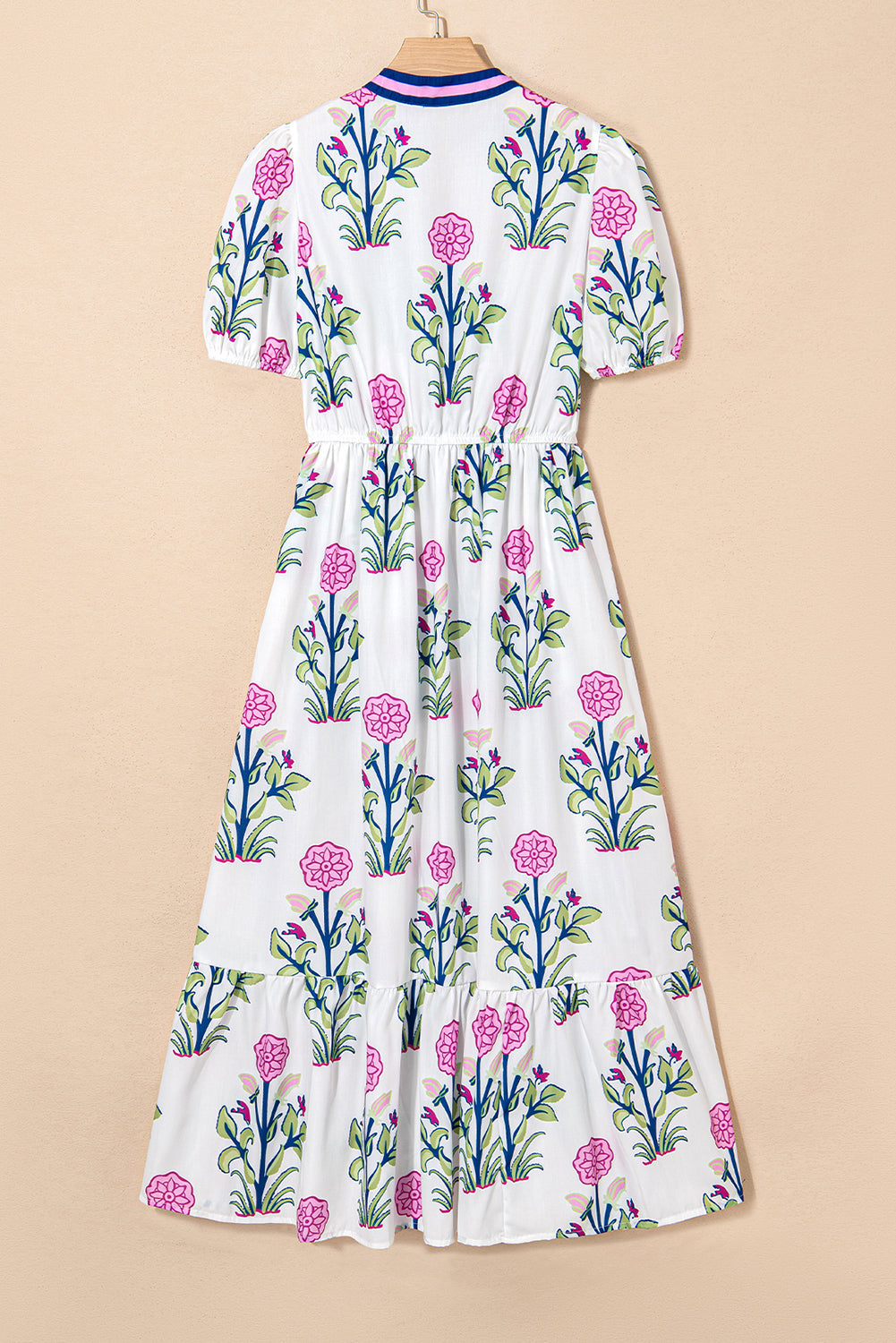 The Brielle Floral Puff Sleeve Dress