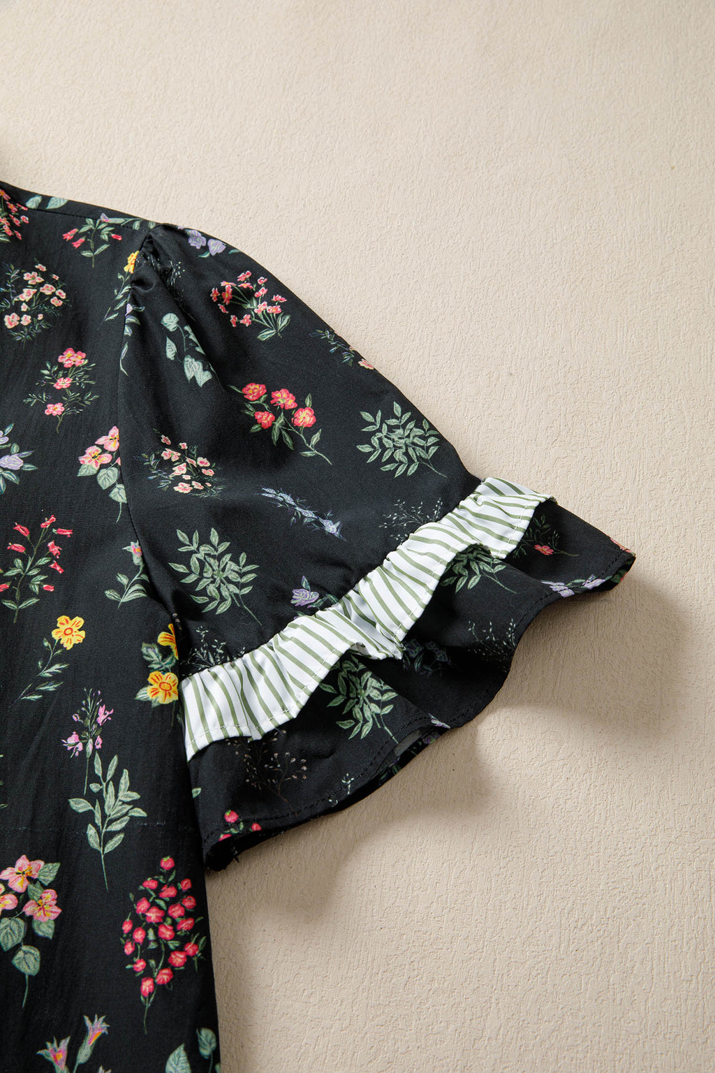 The Gemma Floral Ruffle Shirt