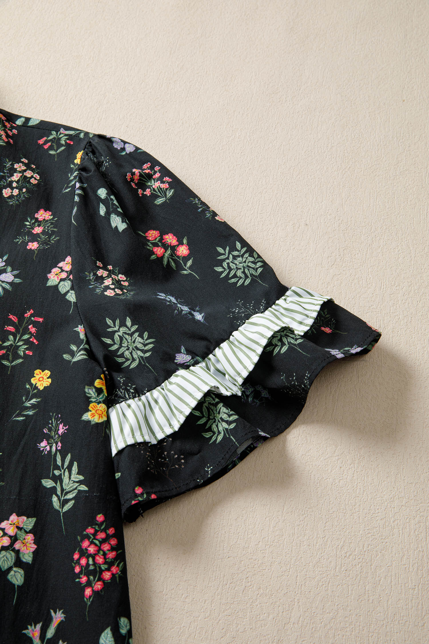 The Gemma Floral Ruffle Shirt
