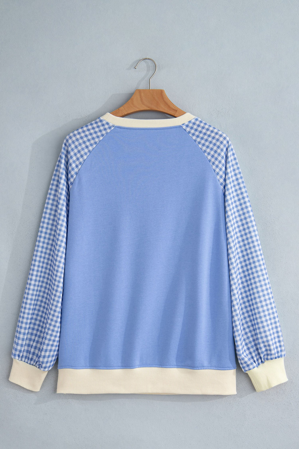 The Lizzie Gingham Sweatshirt
