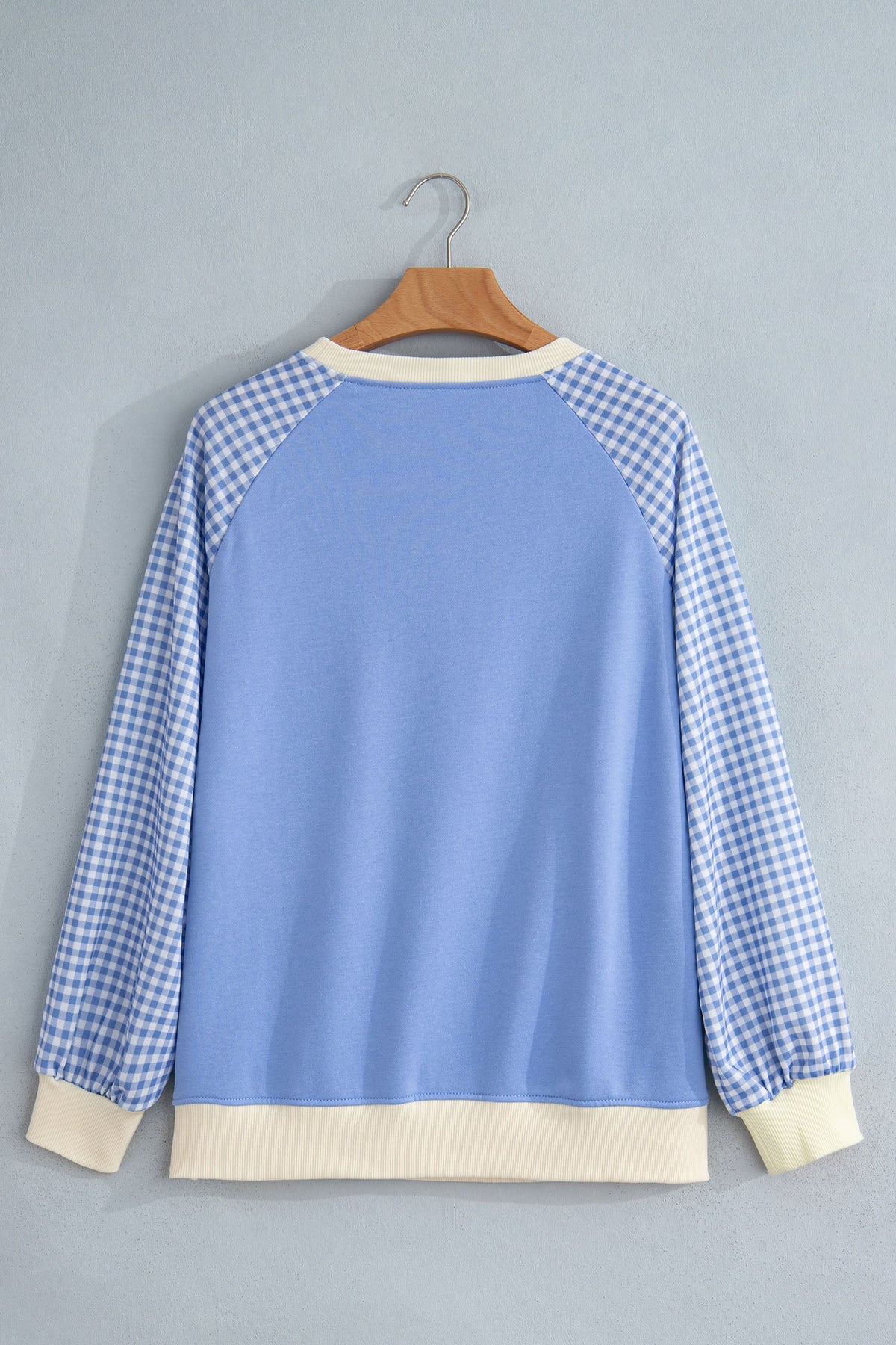 The Lizzie Gingham Sweatshirt