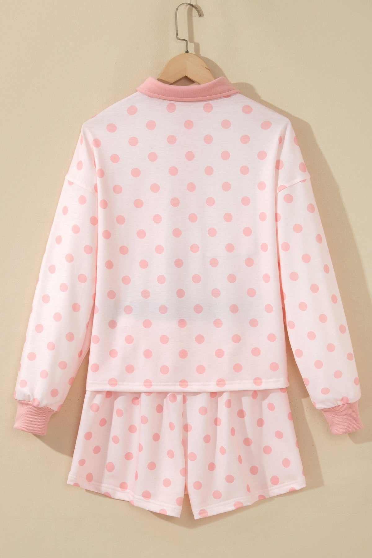 The Pink Pose Polka Dot Set