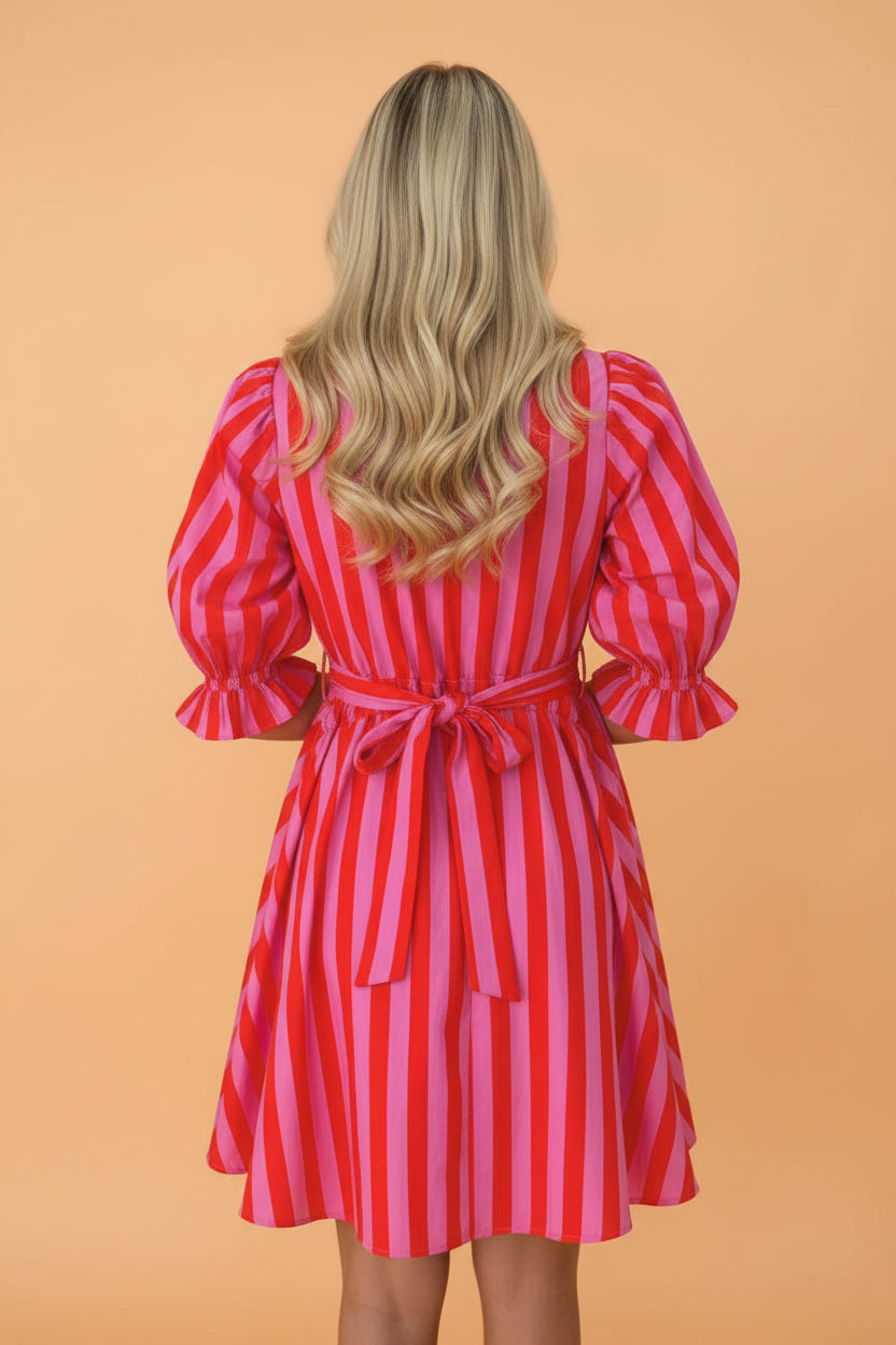 The Lilly Grace Stripe Dress