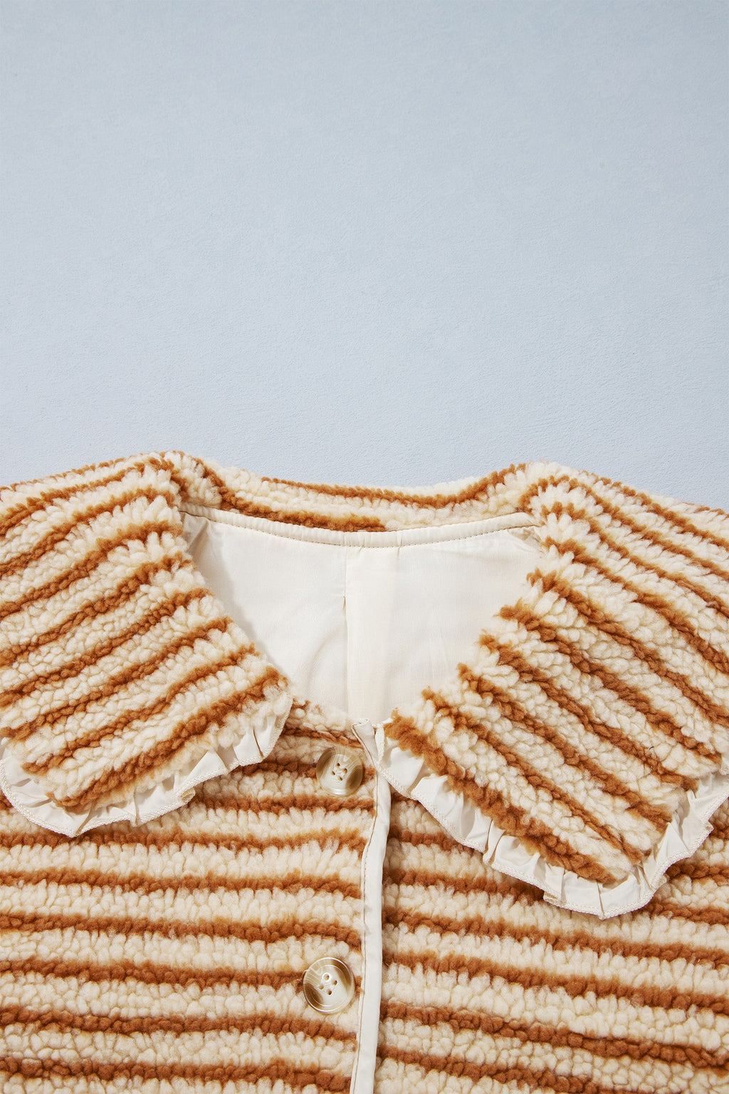 The Haisley Stripe Fleece Jacket