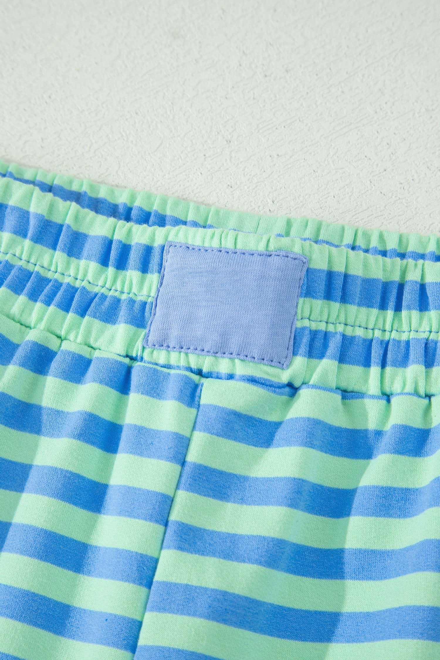 The Bella Stripe Shorts Set