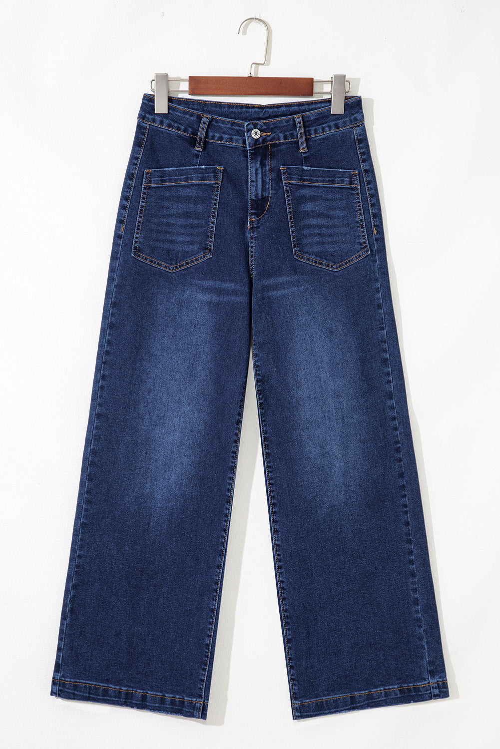 The Collins High Rise Patch Pocket Jeans