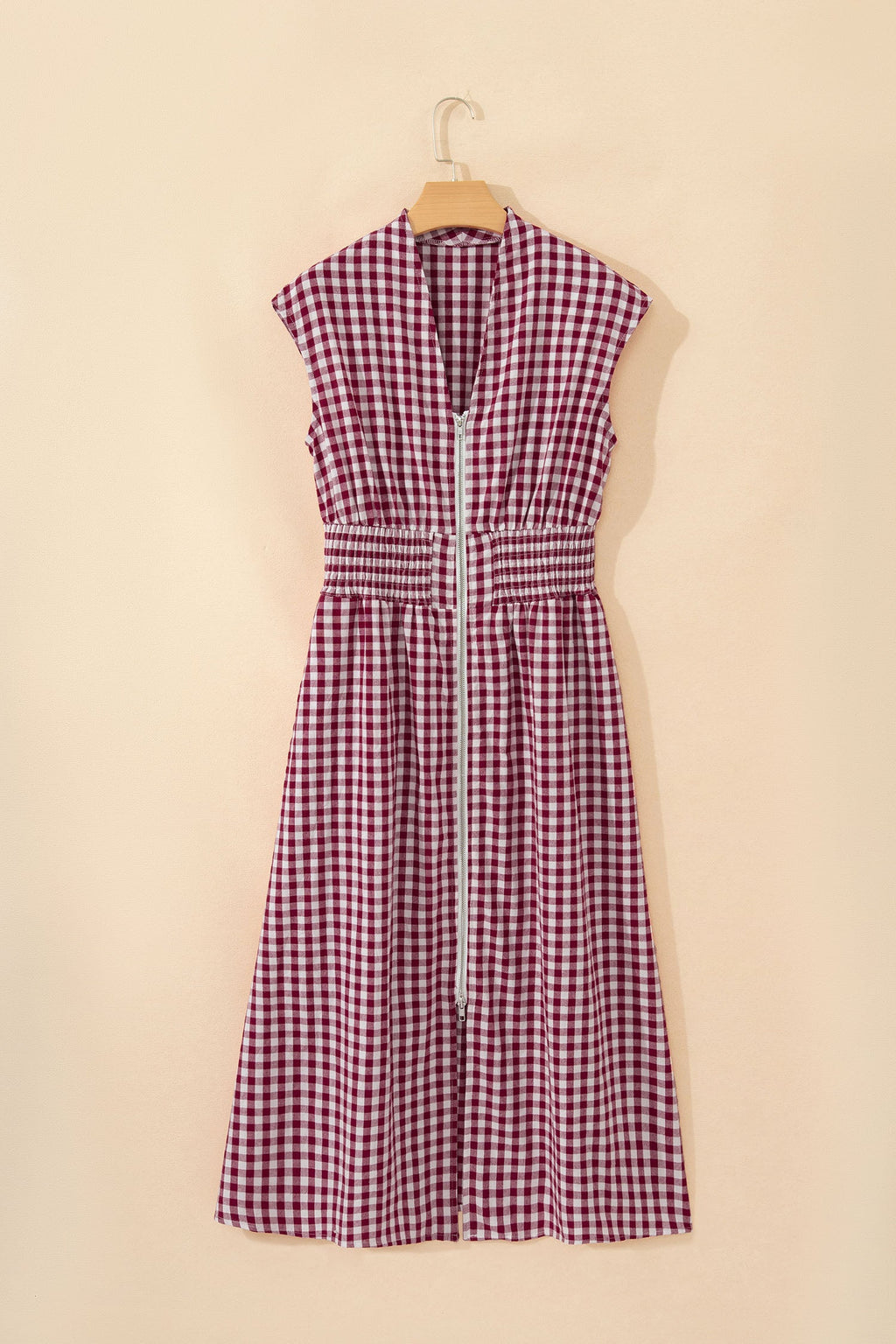 The Lily Jane Gingham Plaid Zip Dress